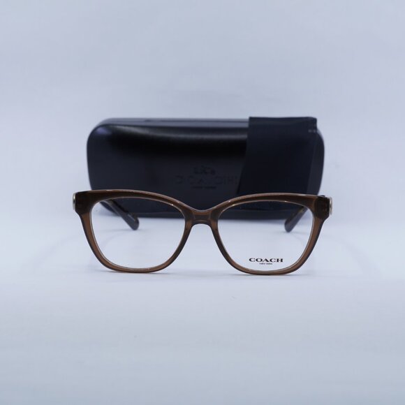 Final Price! Coach HC6120 5035 Brown Eyeglasses 52mm - Picture 2 of 11